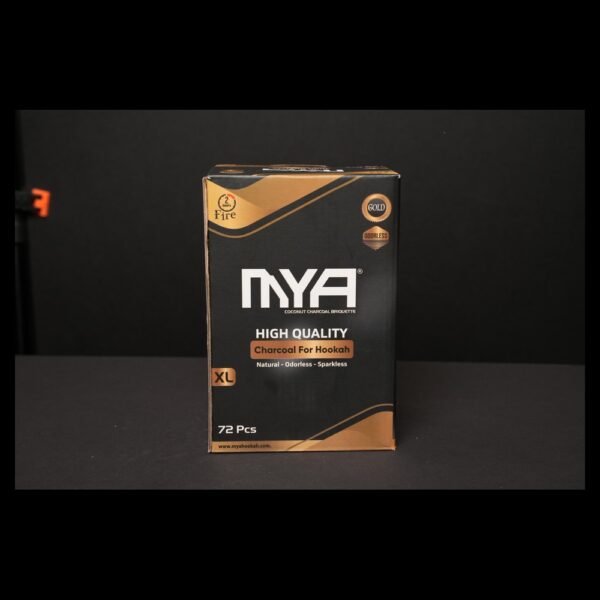 MYA Gold XL Charcoal 72 Pcs